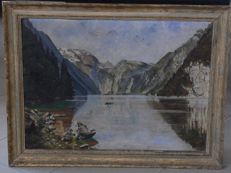 Ernst Trzil: Der Königsee (Královské jezero)